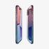 ACS06557 - iPhone 15 Pro Max Case Liquid Crystal in crystal clear showing the back